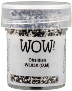 WOW! Embossing Powders - Special Color Embossing Powder - Obsidian