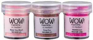 WOW! - Trio Embossing Powder - Pink-a-licious