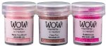 WOW! - Trio Embossing Powder - Pink-a-licious