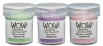 WOW! Embossing Powders- Trios Collection - Twinkly Fizz