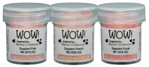 WOW! Embossing Powders - Trio - Dappled Effects