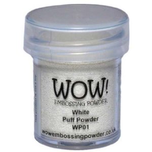 WOW - Puff Embossing Powder - Regular - White