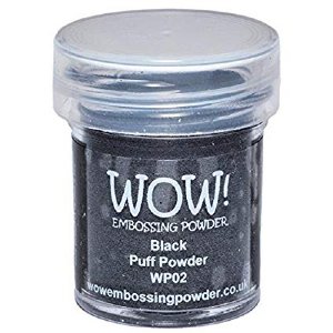 WOW - Puff Embossing Powder - Regular - Black