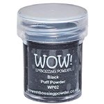 WOW - Puff Embossing Powder - Regular - Black