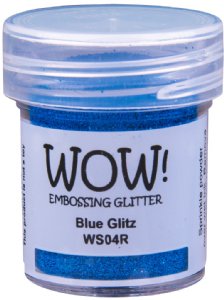 WOW - Embossing Glitter - Regular - Blue Glitz