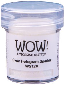 WOW - Embossing Glitter - Regular - Clear Hologram Sparkle