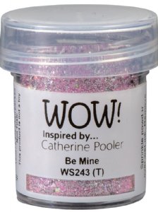 WOW! Embossing Powders - Embossing Glitter - Regular - Be Mine