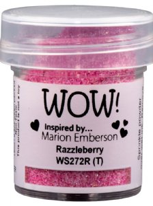 WOW! Embossing Powders - Embossing Glitter - Regular - Razzleberry