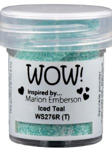 WOW! Embossing Powders - Embossing Glitter - Regular - Iced Teal