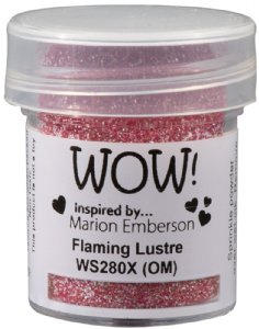 WOW! Embossing Powders - Embossing Glitter - Flaming Lustre