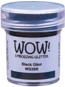 WOW - Embossing Glitter - Regular - Black Glint