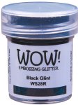 WOW - Embossing Glitter - Regular - Black Glint