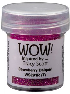 WOW! Embossing Powders - Embossing Glitter - Regular - Strawberry Daiquiri