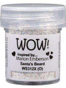 WOW! Embossing Powders - Embossing Glitter - Santa's Beard
