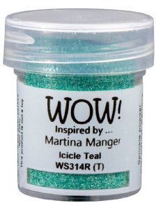 WOW! Embossing Powders - Embossing Glitter - Regular - Icicle Teal