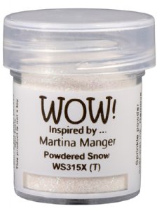 WOW! Embossing Powders - Embossing Glitter - Powdered Snow