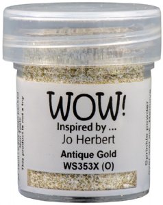 WOW! Embossing Powders - Embossing Glitter - Antique Gold