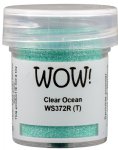 WOW! Embossing Powders - Embossing Glitter, Regular - Clear Ocean