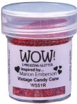 WOW - Embossing Glitter - Regular - Vintage Candy Cane