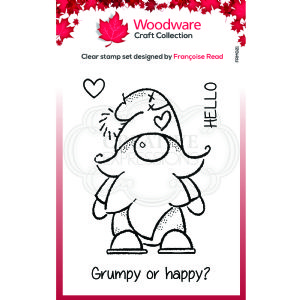 Woodware - Clear Stamp - Gnome