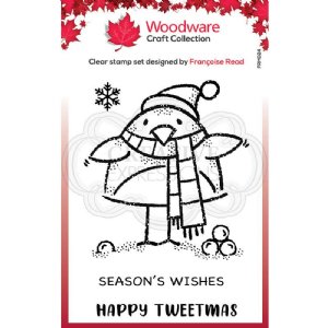 Woodware - Clear Stamps -Tweetmas Robin