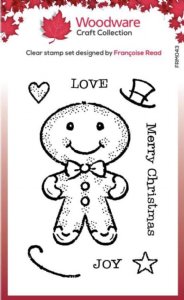 Woodware - Clear Stamps - Gingerbread Man