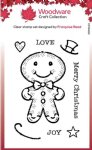 Woodware - Clear Stamps - Gingerbread Man