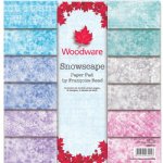 Woodware - 8 X8" Paper Pad - Snowscape