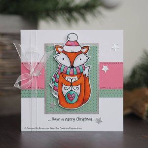 Woodware - Clear Stamps - Foxy Christmas