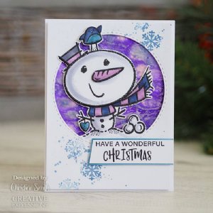 Woodware - Clear Stamps - Little Snowman