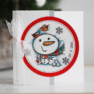 Woodware - Clear Stamps - Little Snowman