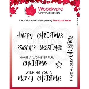 Woodware - Clear Stamps - Useful Christmas