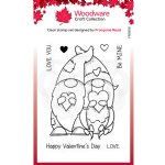 Woodware - Clear Stamp - Valentine Gnome