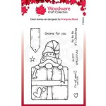Woodware - Clear Stamps - Gnome Gift