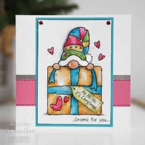 Woodware - Clear Stamps - Gnome Gift