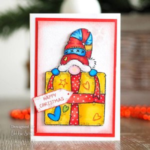 Woodware - Clear Stamps - Gnome Gift