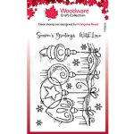 Woodware - Clear Stamps - Frosted Baubles