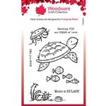 Woodware - Clear Stamp - Sea Turtle