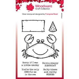 Woodware - Clear Stamp - Mr Crab