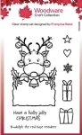 Woodware - Clear Stamps - Festive Rudolph