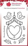 Woodware - Clear Stamps - Christmas Birdhouse