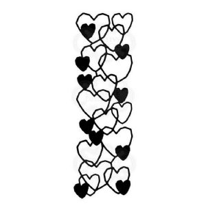 Woodware - Stencil - Heart Mesh