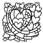 Woodware - Stencil - Heart Window