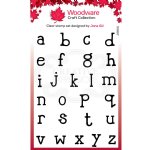 Woodware - Clear Stamp - Quirky Typewriter Alphabet Lowercase