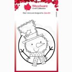 Woodware - Clear Stamp - Mini Snowman