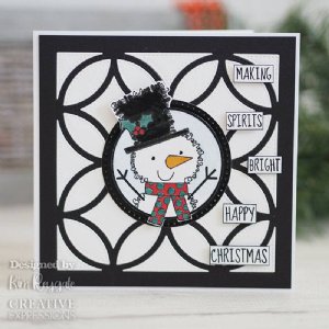 Woodware - Clear Stamp - Mini Snowman