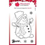 Woodware - Clear Stamp - Snowman