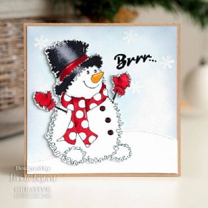 Woodware - Clear Stamp - Snowman