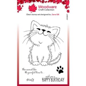 Woodware - Clear Stamp - Kati The Kitten