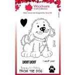 Woodware - Clear Stamp - Parker The Puppy